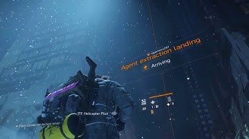 The Division Survival - Last Agent Standing Solo Extraction