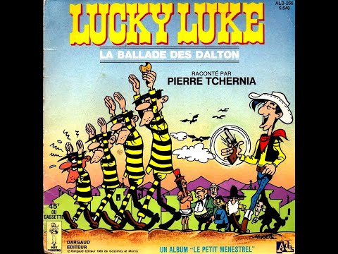 Lucky Luke, la balade des Daltons (livre disque) raconté par Pierre Tchernia