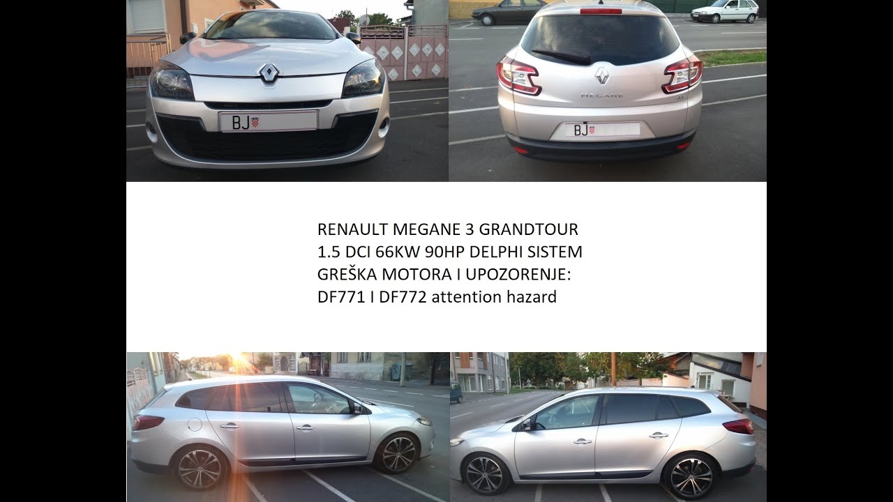 Renault MEGANE 3 Grandtour 2013 1.5dci 90HP