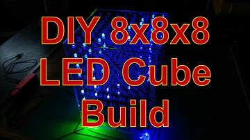 DIY 8x8x8 LED Cube Build - Part 1 - Assembling the PCB