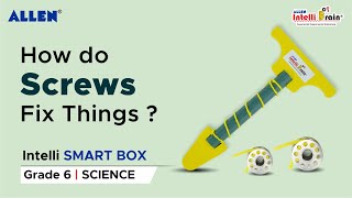 ALLEN Intelli SMART Box| Make your own Screw Model| Tiny Screw| Science Activity Kit for Grade 6 Wealth