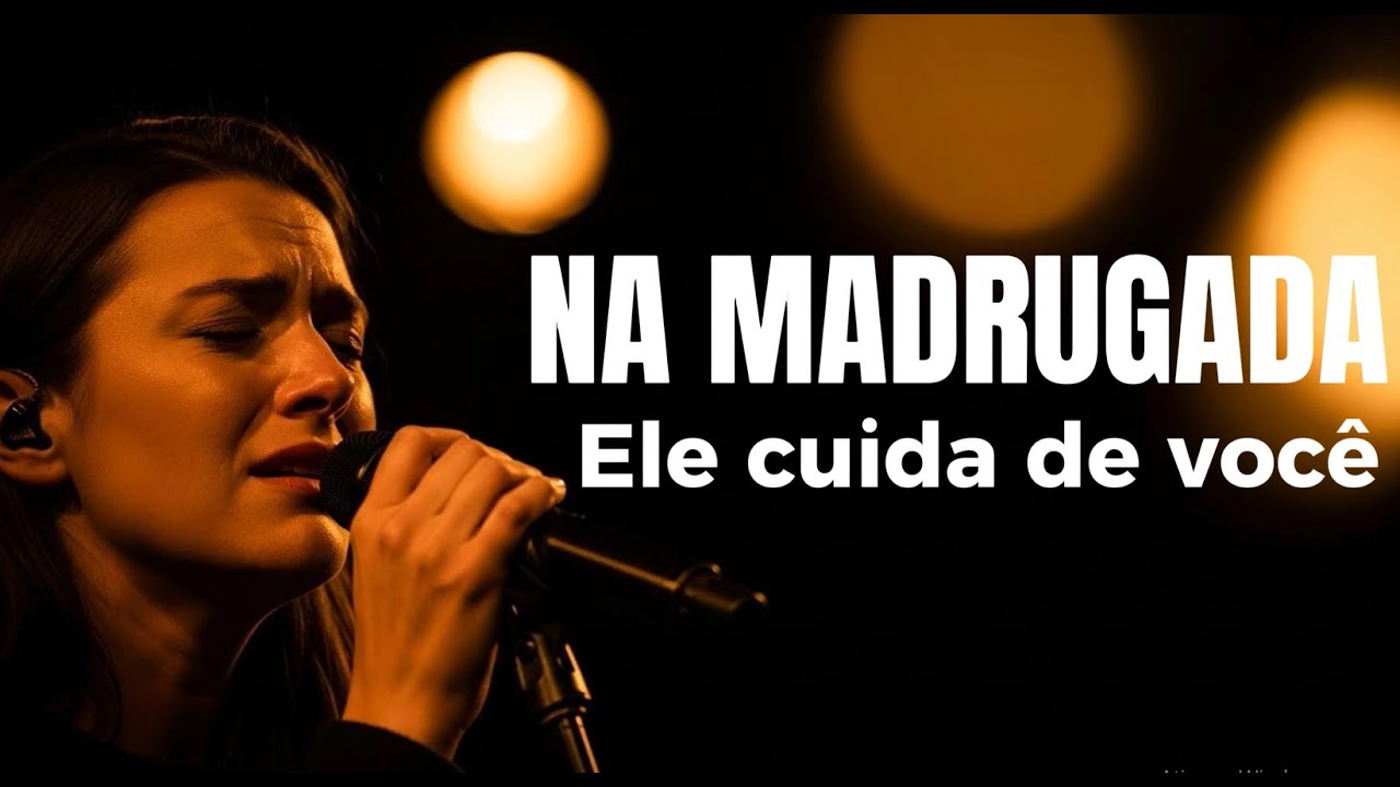 Enquanto o mundo dorme, Deus cuida de você | Louvor Gospel para Madrugada