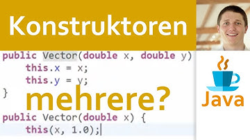 💻 JAVA | Konstruktoren 06 - Mehrere Konstruktoren
