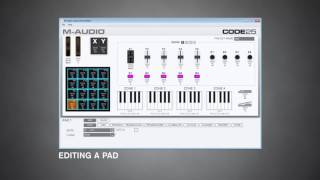 Software Preset Editor  -  Klawiatury sterujące M-Audio Code screenshot 1