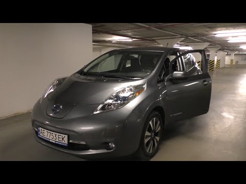 Самый подробный видео-обзор электромобиля Nissan Leaf от владельца. Только полезное! ( часть 1/5 )