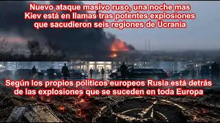 ¿Está llegando la guerra a Europa? Los depósitos de drones de la OTAN están ardiendo por toda Europa