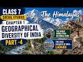 Social Studies (SST) (Geography) Class 7th Chapter - 1 Geographical Diversity of India Part -4