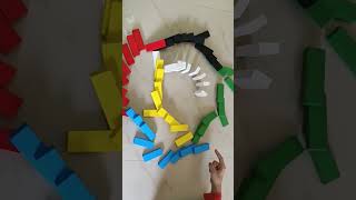 Wooden Building Blocks #ideas, #easy #Trick Domino🙂