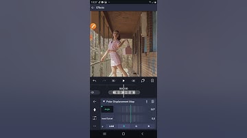How to use displacement map and Polar displacement❤