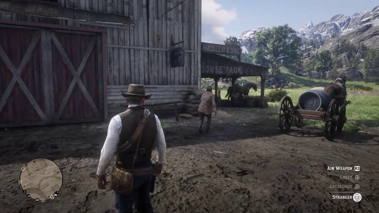 Red Dead Redemption 2 - beautiful wife - YouTube