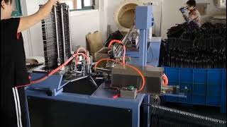 Automatic plastic hanger hook install machine