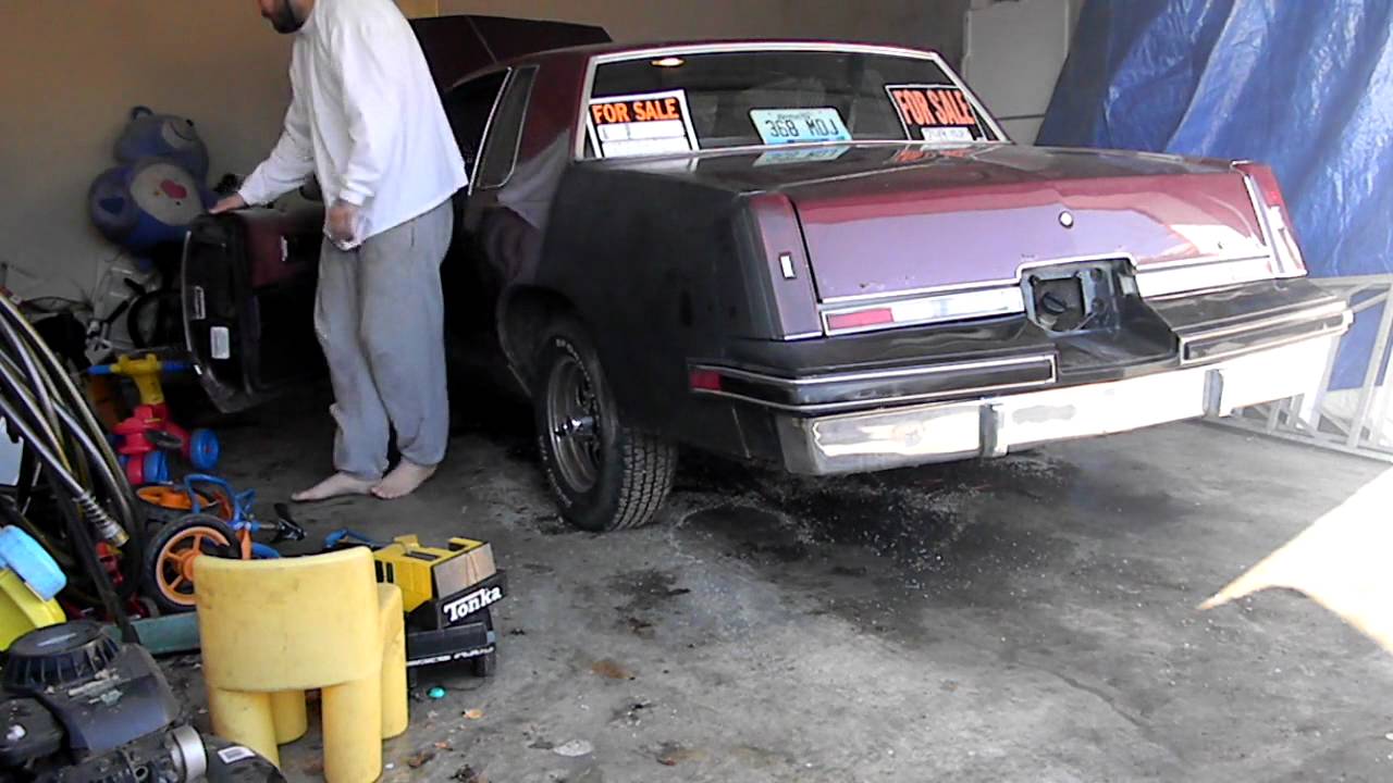 engine test and exhaust smoke. - YouTube