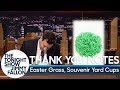 Thank You Notes: Easter Grass, Souvenir Yard Cups