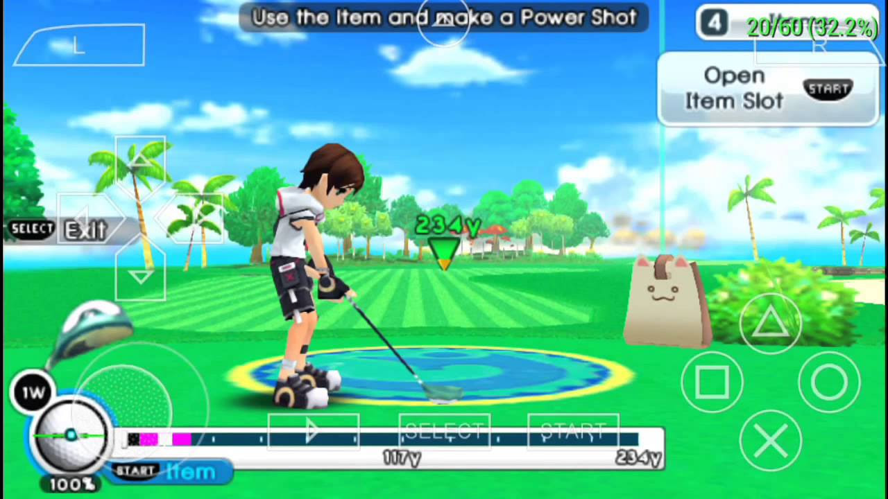 pangya ios  New Update  PPSSPP Pangya Fantasy Golf By Kenichi (on iPhone 5)