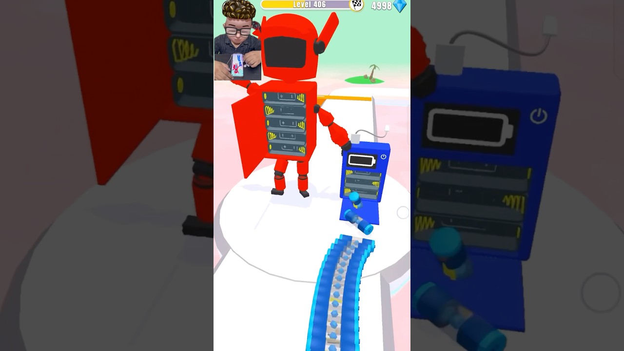 Level 406 Gets Intense! 😳 Battery Run 3D Gameplay