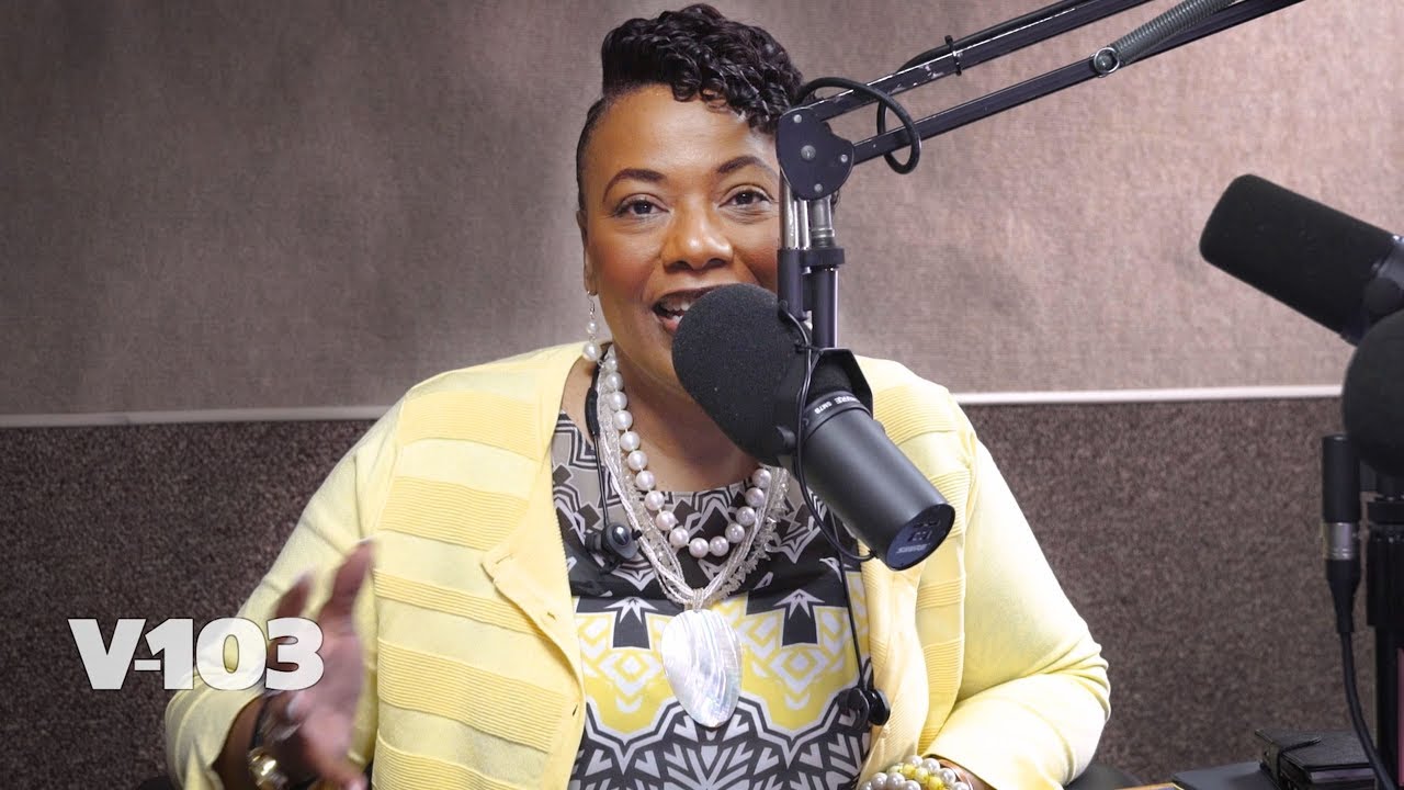 Dr. Bernice King Discusses MLK 50th Anniversary w/ Frank Ski - V-103