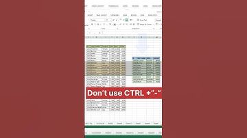 Remove rows in excel ! excel trick ✅👌 #excel #exceltricks #exceltips #viralvideo