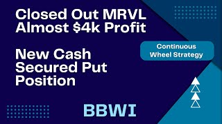 MRVL $4k Profit Complete: Starting New BBWI Cash-Secured Put Position