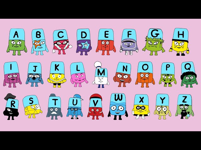 Numberblocks & Alphablocks Alphabet Phonics Song for Kids | Fun