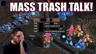 Cannon Rush into TRASH TALK?! | StarCraft 2 SC2 Highlight 2v2 1v1 Viewer Games
