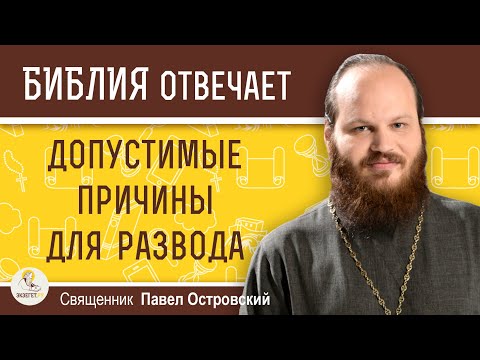 ДОПУСТИМЫЕ ПРИЧИНЫ ДЛЯ РАЗВОДА ?  Священник Павел Островский