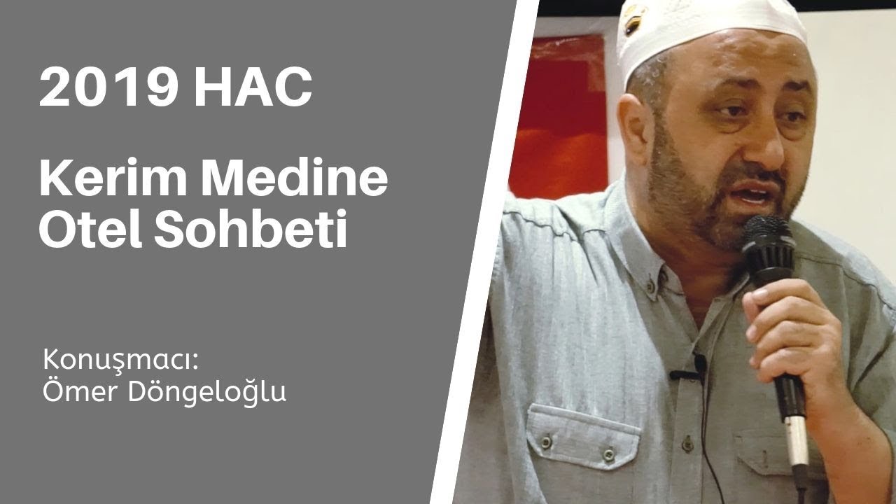 Kerim Medine Otel'de Ömer DÖNGELOĞLU Hocamızla Hac Sohbeti