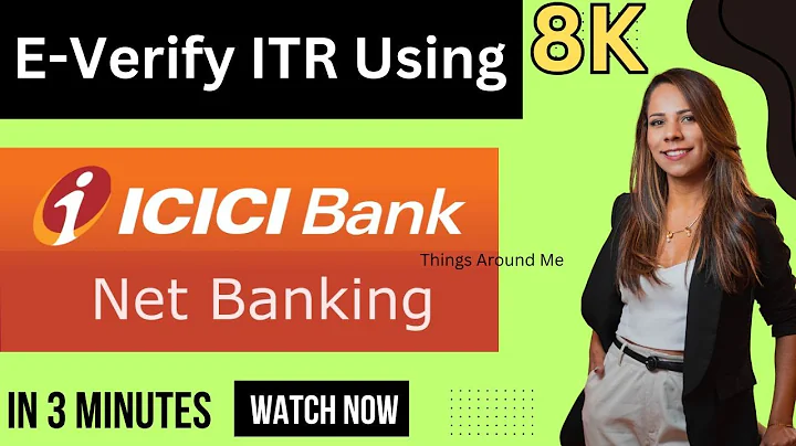ITR E-Verify using ICICI net banking | Income Tax E-verify using ICICI net banking