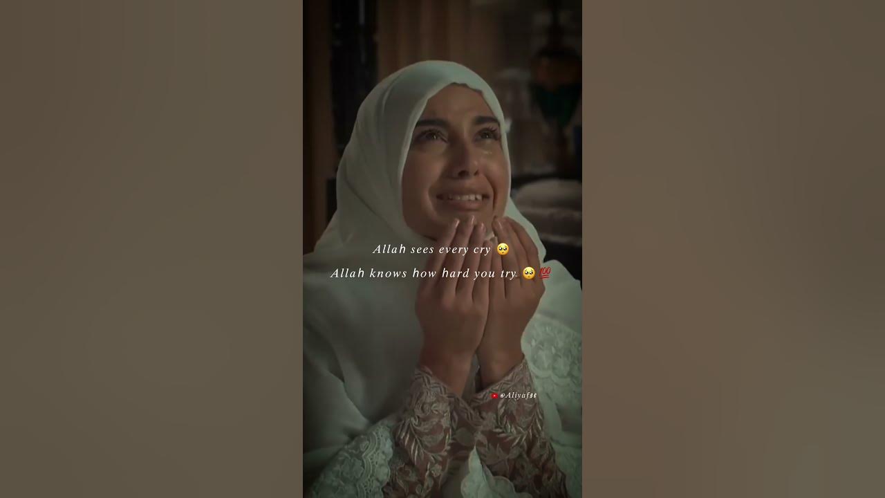 Allah sees every cry 🥺❤️ | New Islamic Whatsapp status | #islamic #trending #muftimenk #shorts