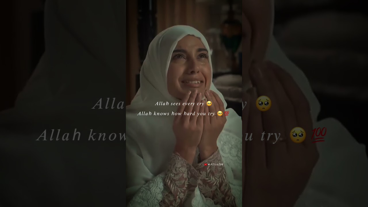 Watch Allah sees every cry 🥺❤️ | New Islamic Whatsapp status | #islamic #trending #muftimenk #shorts on YouTube Watch Allah sees every cry 🥺❤️ | New Islamic Whatsapp status | #islamic #trending #muftimenk #shorts on YouTube
