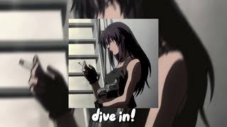 dive in! - jeleel! // sped up + pitched Resimi