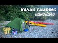 KAYAK Wild Camping • Naturehike Cloud up 2 • Last adventure of Summer GARWICK ISLE OF MAN