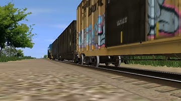 Unstoppable(2010) - Train Crash 777 vs 1206 - Trainz Simulator 2012