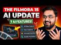 Filmora 15 AI Feature Revealed | AI Video Editing With Filmora 15 | Filmora 15 Tutorial