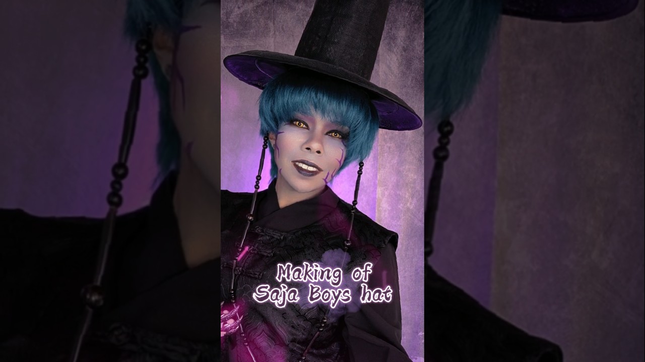 Making of a Saja Boys hat from K-Pop Demon Hunters 😈 Part 1
