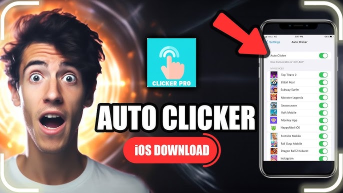 STILL WORKING* IOS Auto Clicker For ALL Games! (FREE) (NO JAILBREAK/NO  COMPUTER) 