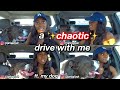 A CHAOTIC DRIVE WITH ME VLOG: meet my dog, accent tag, etc.