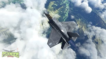 INDIAFOXTECHO - F-35 LIGHTNING II - Model Details MSFS 4K Gameplay