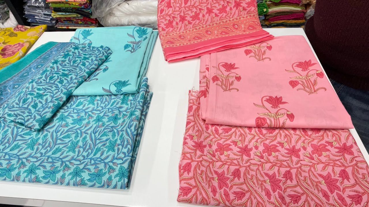 कॉटन का धमाका 💥 ac वाले सूट 😘😍👌 pure cotton 60/60 #viral #haryana #punjab #trending 