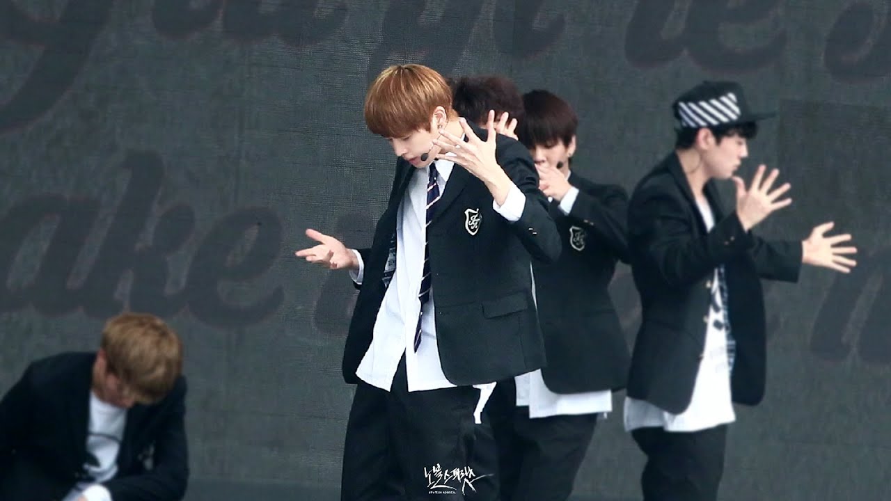 [FANCAM] 150912 음악중심  리허설 UP10TION 업텐션 위험해 _ F.고결 고민수 KOGYEOL