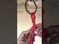 Make a round knot in a rope. #ideas #knot #tipsnntricks #diy #newtricks #diyprojects #rope #diycraft