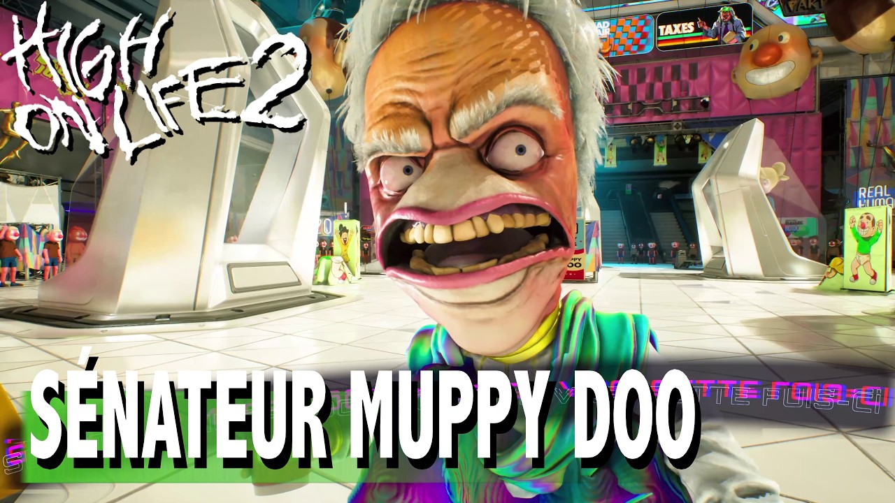 COMMENT BATTRE SÉNATEUR MUPPY DOO & SAC BANANE BOSS FIGHT - HIGH ON LIFE 2