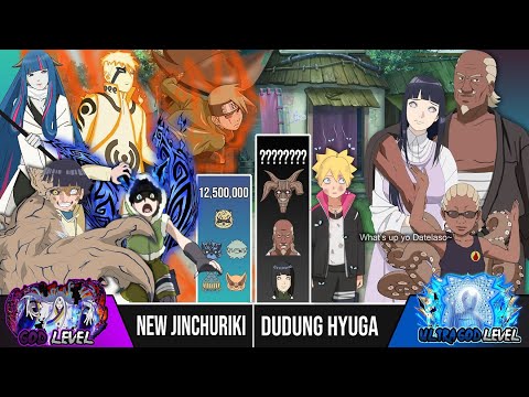 HINATA & RAIKAGE'S SON BECAME NEW JINCHURIKI POWER LEVELS 🔥 ( Naruto Power Levels ) | Shinobi Scale