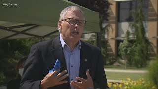 Gov. Inslee talks about uptick in coronavirus cases in Yakima Valley