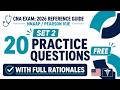 CNA Practice Test 2026 | 20 New Questions & Answers (SET 2)