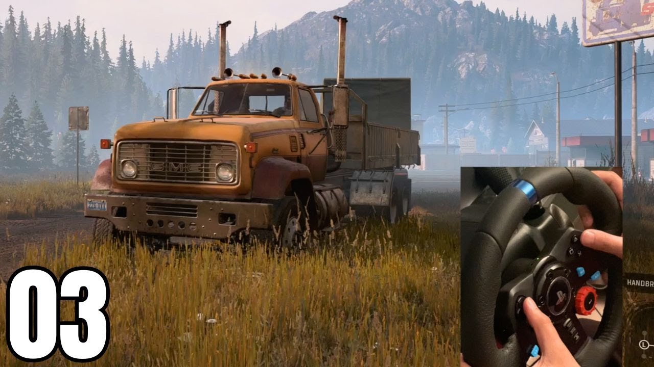 SnowRunner Walkthrough Gameplay Part 3 - Farming Tools | Steering Wheel ...