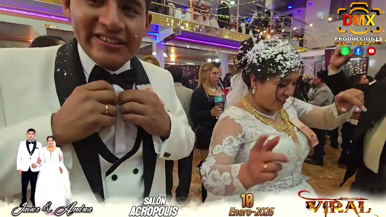 NUESTRA BODA JAVIER ASILLANES & ANDREA LUGONEZ 10-01-2026 QUINTA PARTE PRODUCCIONES DMX