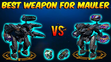 War Robots : Best Weapon for Mauler #warrobots