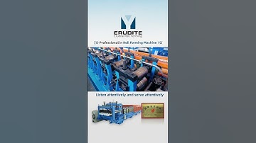 Servo Flying Cut Roll Forming Machine 65mpm