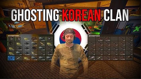 Rust - Ghosting 30+ Korean Group for Box of Rockets