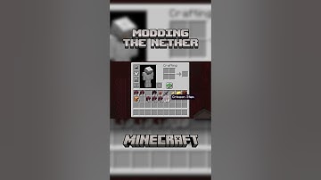 this mod is just for the vibes 🛠️ #Minecraft #MinecraftMods #Nether #Modding